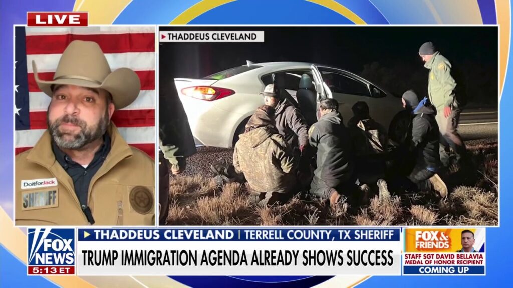 Number of border encounters have done a 'complete 180' under Trump administration, sheriff says