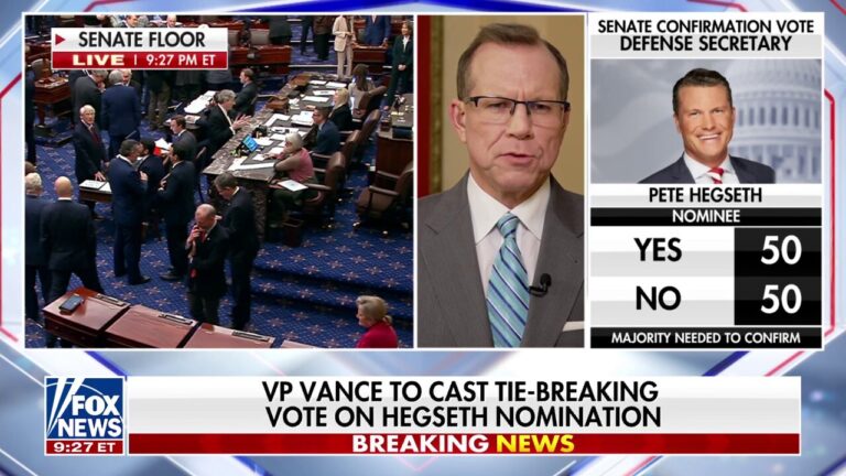 JD Vance to cast deciding vote on Pete Hegseth