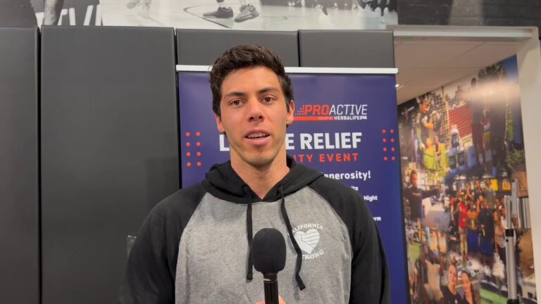 MLB star Christian Yelich talks California Strong's impact after LA wildfires