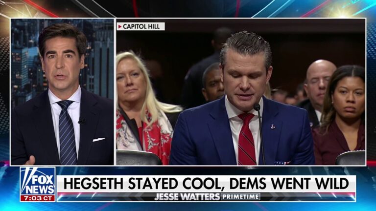 The Democrats ‘humiliated themselves’ during Hegseth’s hearing: Jesse Watters