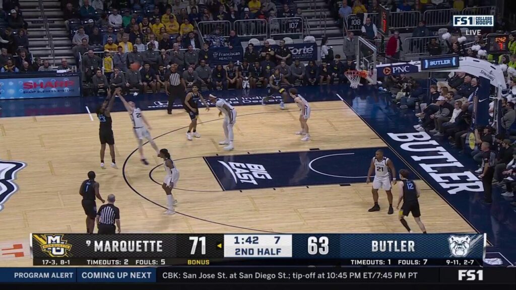 Marquette's David Joplin sinks step-back game-sealing 3-pointer against Butler