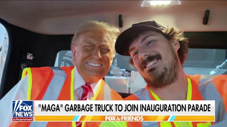 MAGA garbage truck to join Trump inauguration parade