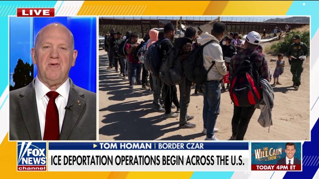 Trump's border czar Tom Homan unveils 'game-changing' migrant numbers under new admin