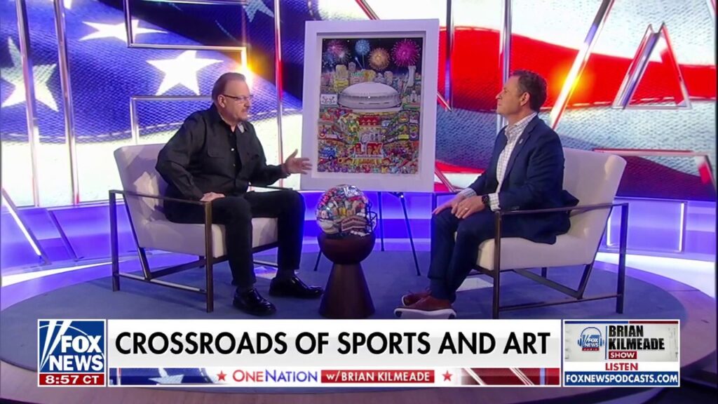 American pop artist goes in-depth on his Super Bowl artwork: ‘A labor of love’