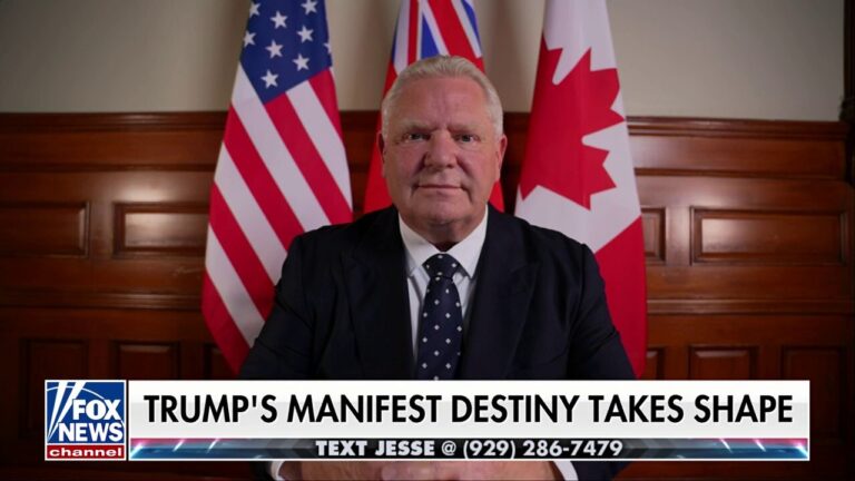 Ontario premier reacts to Trump’s annexation remarks: ‘Property's not for sale’