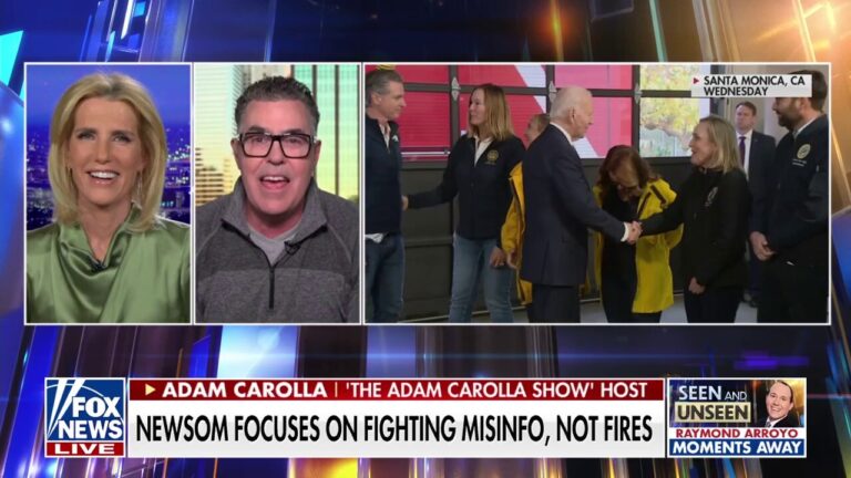 Adam Carolla: Newsom is 'totally insane' for peddling fear of misinformation for votes