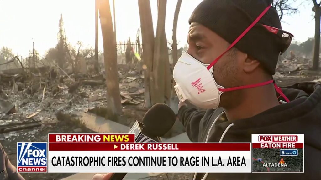 LA fire victim loses father and home within a month: 'I buried him and now I lose my house'