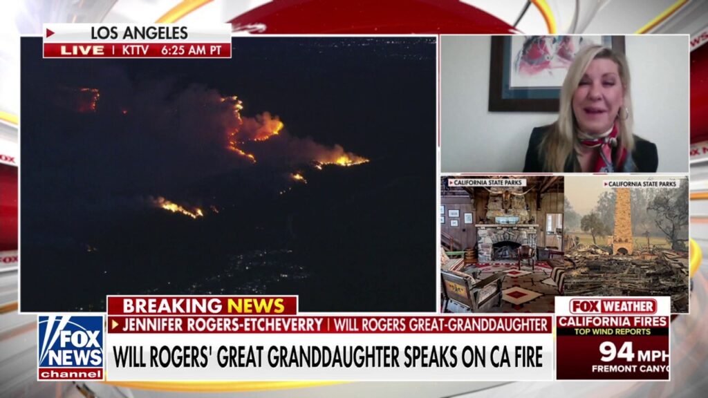 California fires burn through historic Los Angeles landmarks