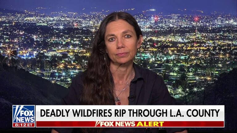 Justine Bateman on CA fires: 'If you’re going to run a city, you have to take care of the basics'