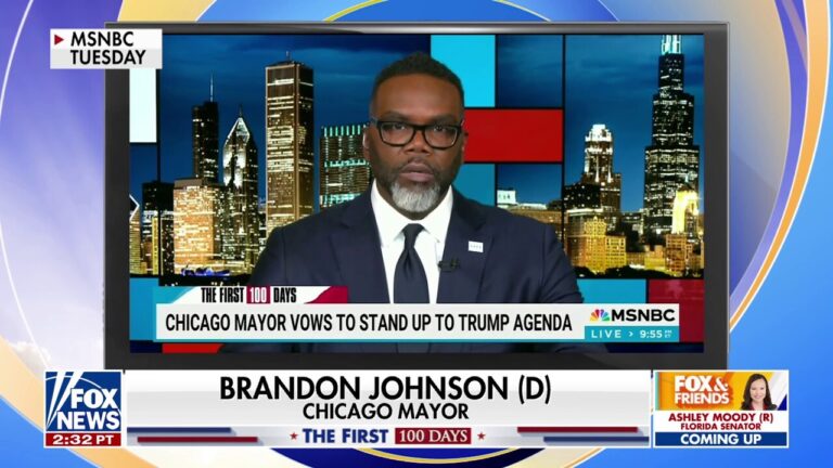 Chicago mayor rips Trump admin for 'unconscionable' crackdown on illegal immigration