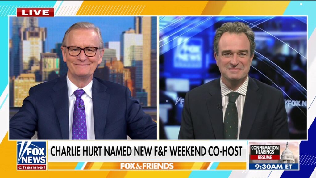 Charlie Hurt named new 'Fox & Friends Weekend' co-host: 'A great honor'