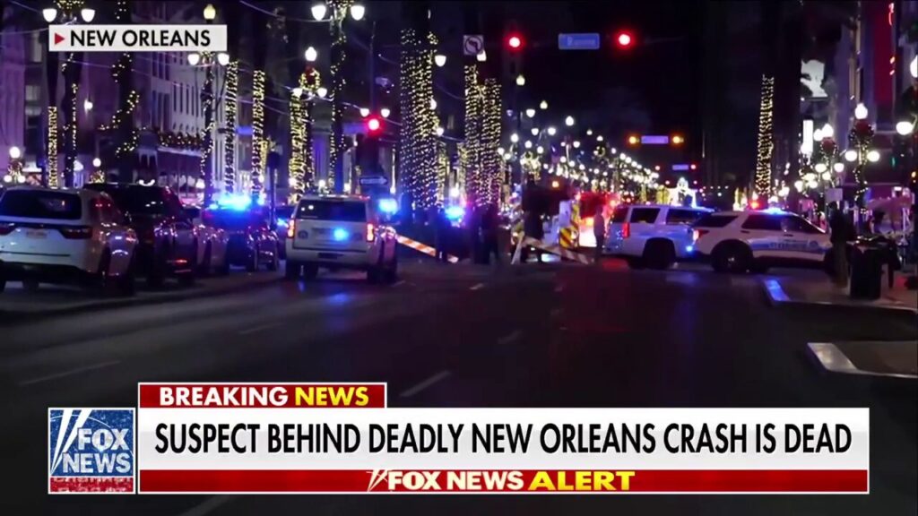 Suspect behind deadly New Orleans crowd crash dead