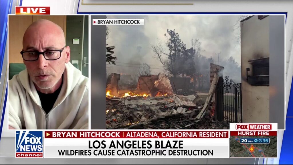 'It exploded pretty quickly': California resident who lost his home speaks out