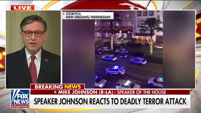 Speaker Mike Johnson sounds alarm on border crisis after New Orleans attack: 'Dereliction of duty'