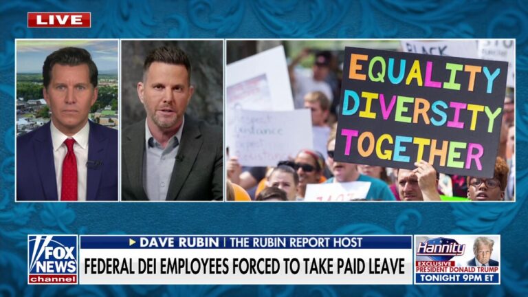 Dave Rubin: ‘I’m excited’ about where America is heading after closure of federal DEI offices