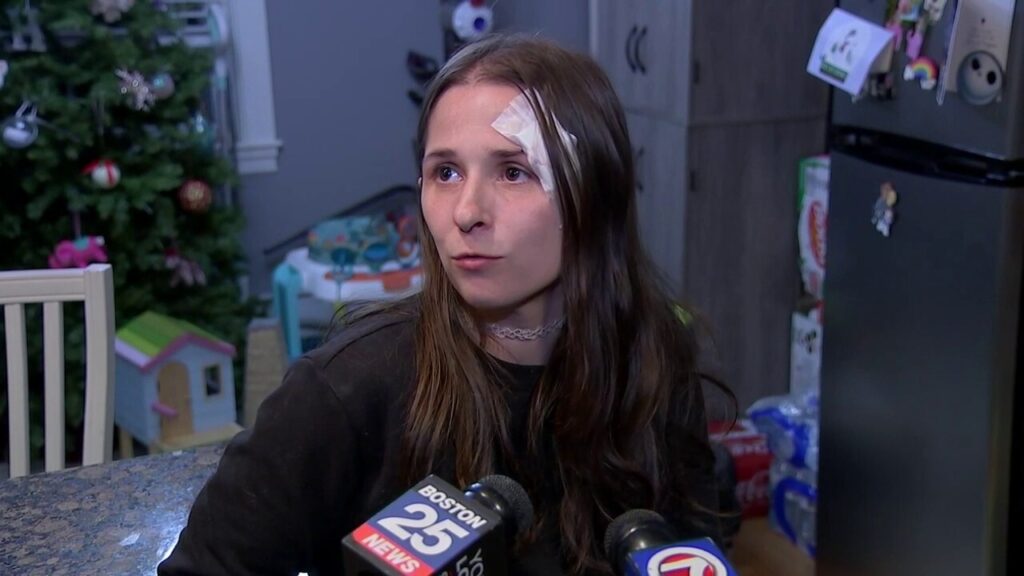 Massachusetts mom body slammed in brutal road-rage attack