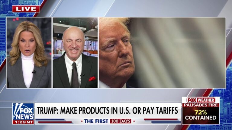 Kevin O'Leary on Trump's tariff threat at Davos: 'I heard it loud and clear'