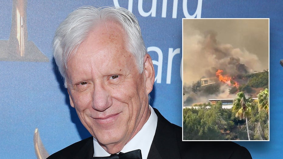 James Woods evacuates home threatened by LA wildfire