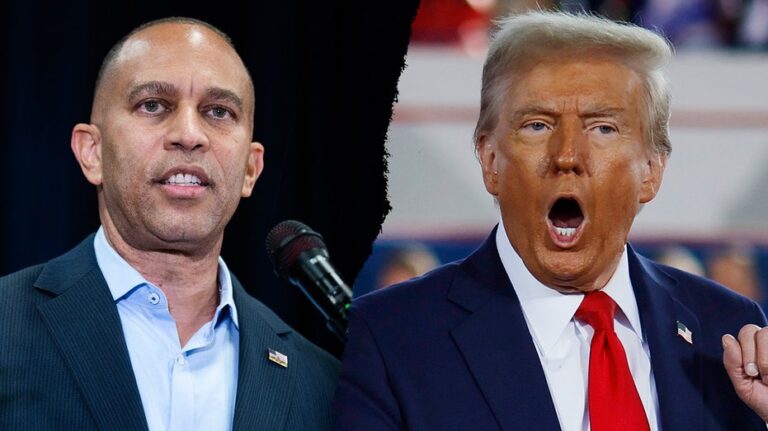 Trump White House demands apology after Jeffries calls for Dems to fight president's agenda 'in the streets'