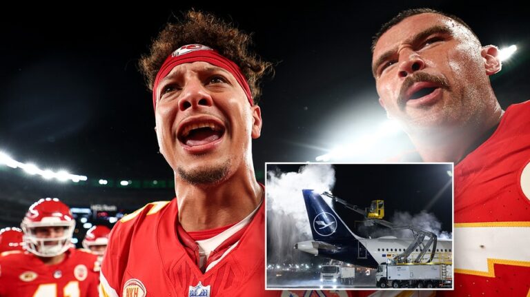 Chiefs' team plane stranded due to ice danger en route to Denver for game with playoff stakes vs. Broncos