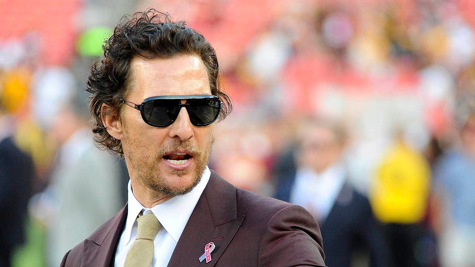 Matthew McConaughey touts Redskins fandom as Commanders prep for NFC title game