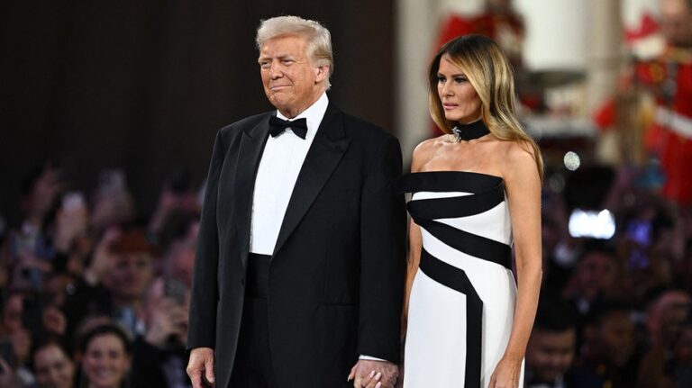 Trump makes appearances at several Inaugural Balls around DC after jam-packed first day as POTUS