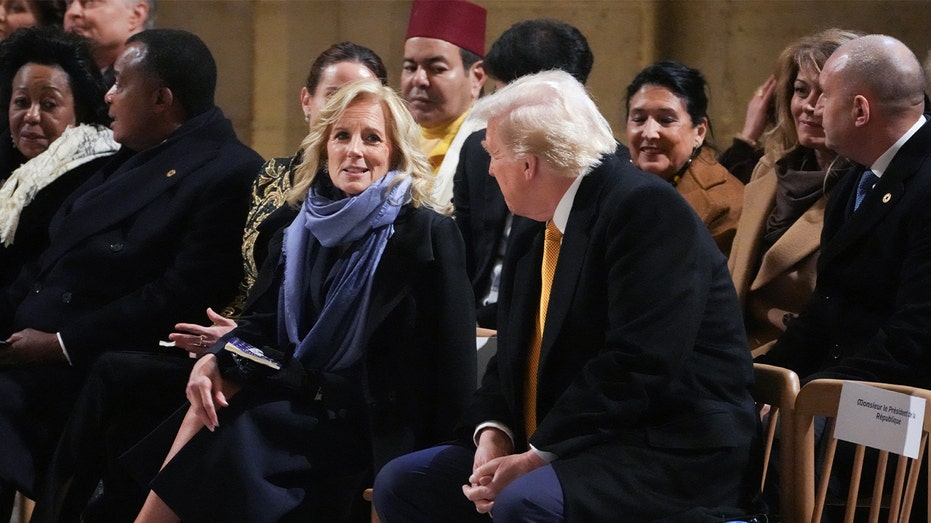 Jill Biden reveals what transpired in viral moment with Trump at Notre Dame Cathedral