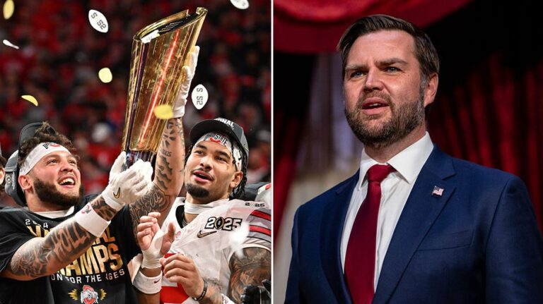 JD Vance compares Pete Hegseth's confirmation to Ohio State's title: 'Doesn't matter what the score was'