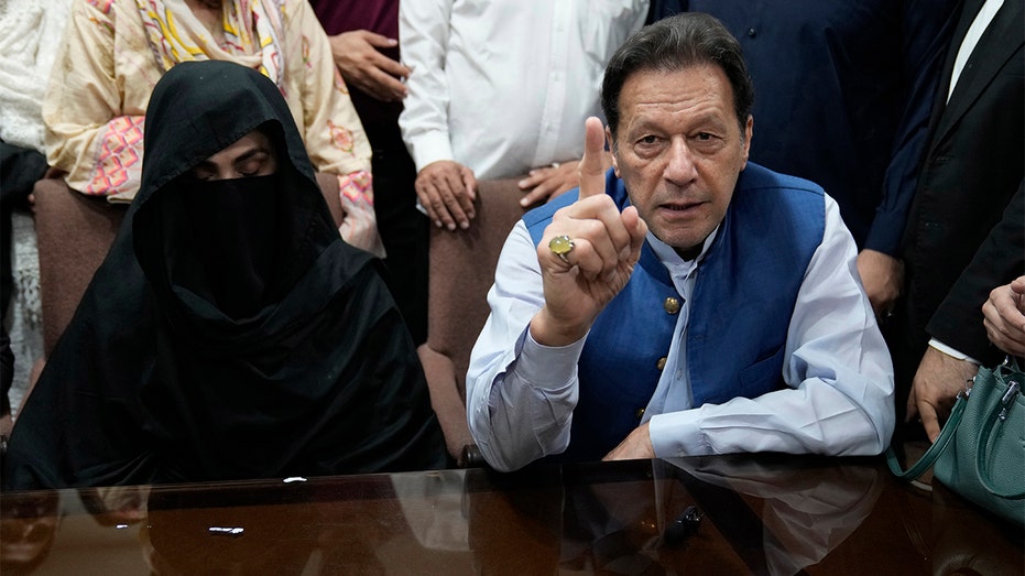 Pakistani court sentences ex-PM Imran Khan and his wife to 14 and 7 years in prison in graft case