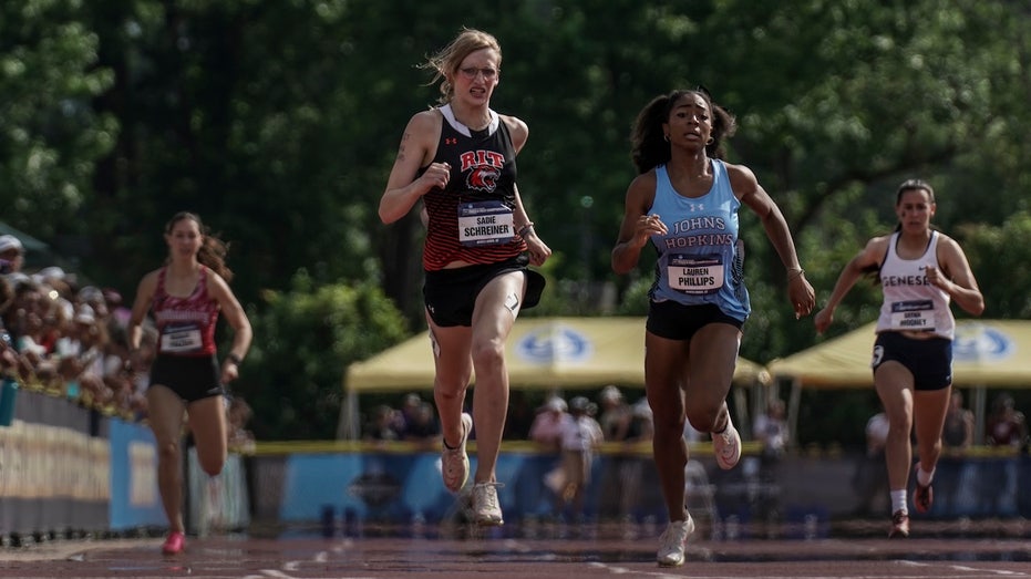 NCAA transgender female runner laments issue with spikes despite clobbering competition at meet