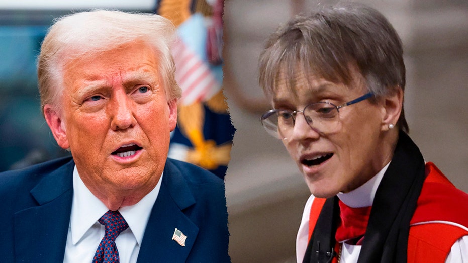 Trump excoriates bishop as 'Radical Left hard line Trump hater' after politically charged prayer service