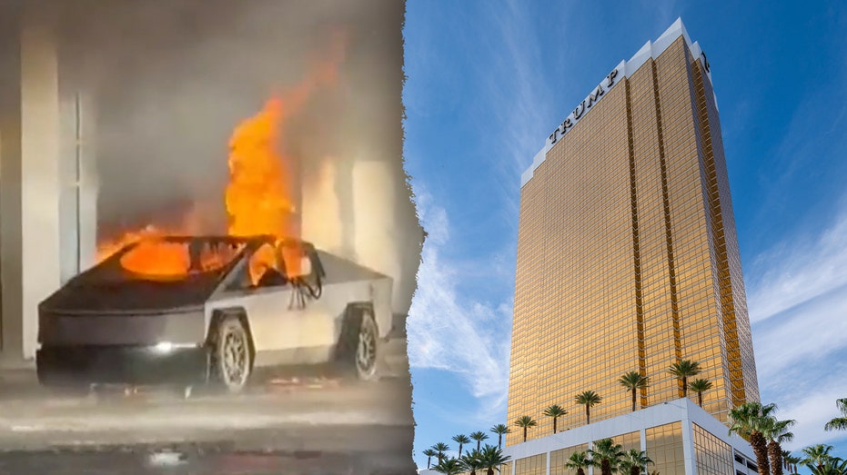 Las Vegas police say Cybertruck that exploded at Trump hotel had fuel containers, large firework mortars