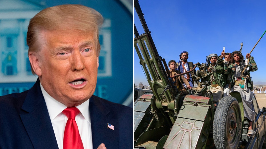 Trump re-designates Iranian-backed Houthis as terrorists: 'Threaten[s] security of American civilians'