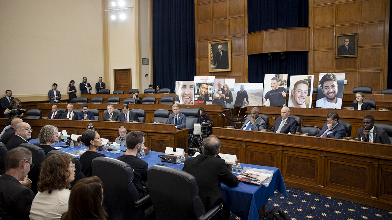 WATCH LIVE: Roundtable with family members of US hostages held by Hamas
