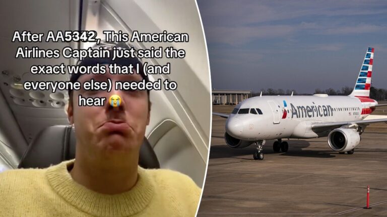 Pilot's heartfelt announcement to passengers after DC tragedy