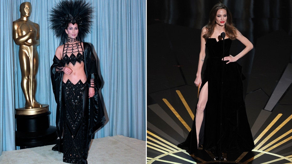 Cher’s ‘f--- you’ Oscars look, Angelina Jolie's sky-high slit: iconic Academy Awards dresses