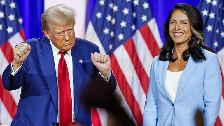 Tulsi Gabbard sworn in at White House hours after Senate confirmation