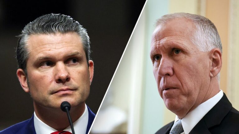 Sen. Tillis opens up about role in Pete Hegseth's confirmation after Hegseth's ex-sister-in-law's allegations