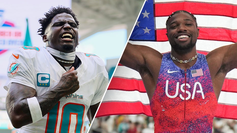 NFL star Tyreek Hill and Olympic gold medalist Noah Lyles agree to race