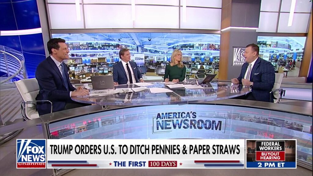 Jimmy Reacts To Trump's Plan To Ditch Paper Straws On 'America's Newsroom'