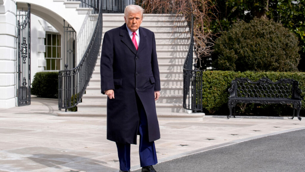 WATCH: President Trump departs White House after fiery meeting with Zelenskyy