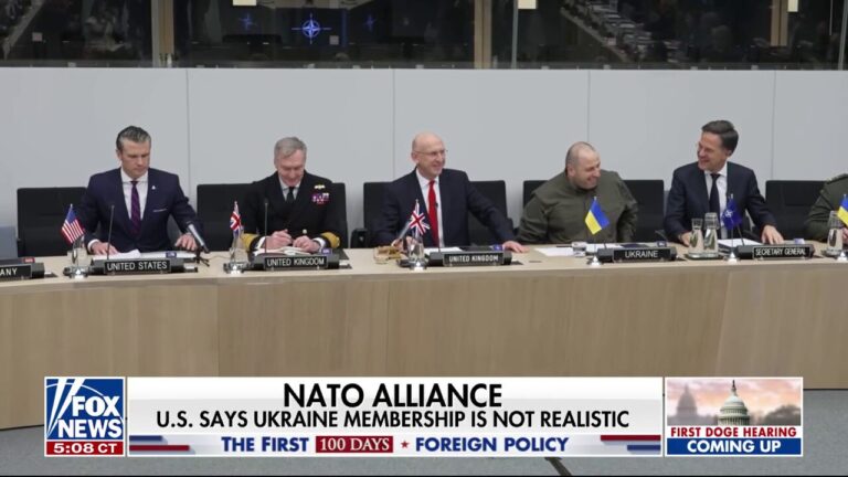 Hegseth ends hopes for Ukraine to join NATO