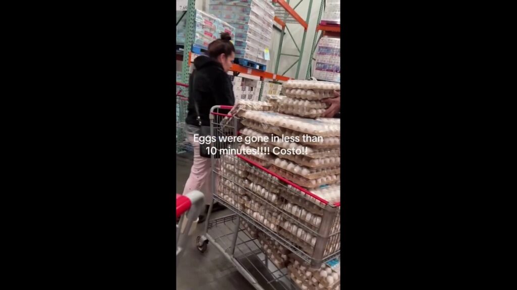 California Costco runs out of eggs in less than 10 minutes