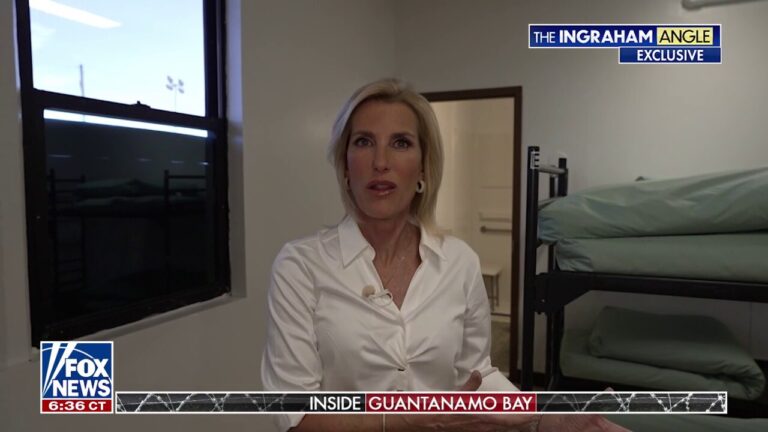 Laura Ingraham takes an exclusive look into Gitmo's migrant lodging