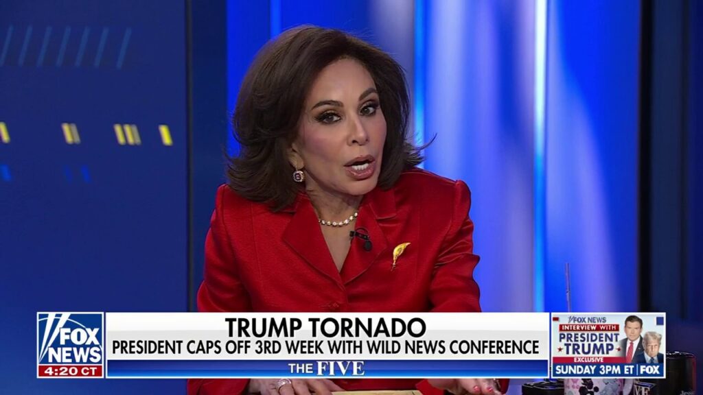 Judge Jeanine praises Trump for believing in talking with foreign leaders