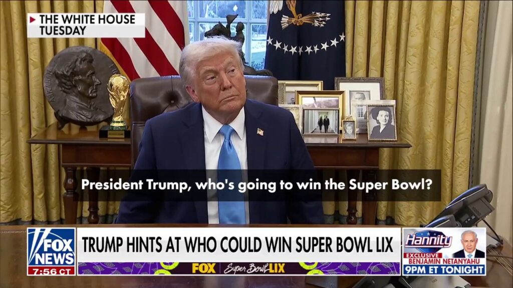 Trump to become first sitting US president to attend Super Bowl