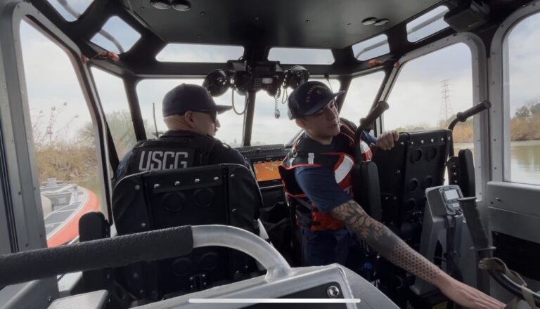 U.S. Coast Guard heightens operations along the Rio Grande