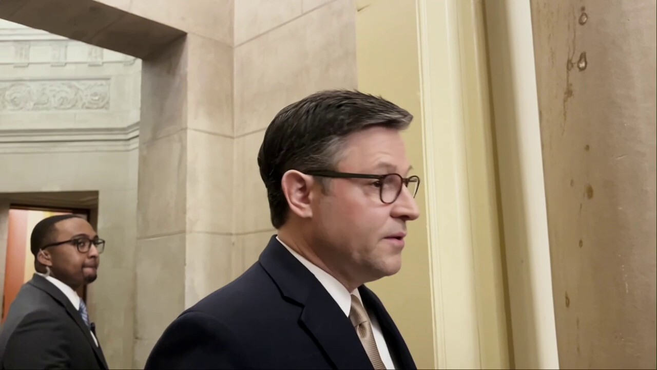 Johnson says no details coming today on Trump budget bill