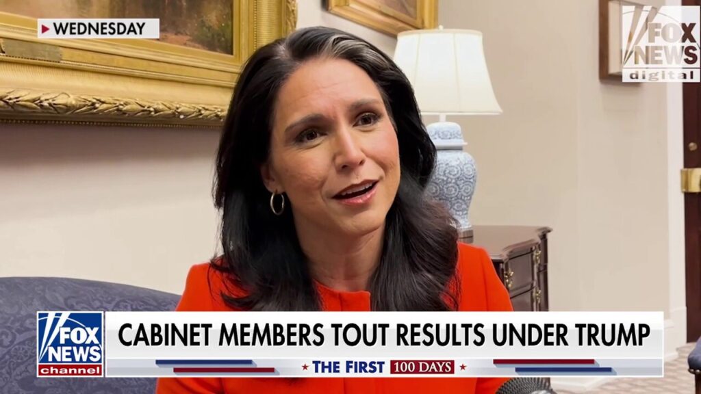 DNI Tulsi Gabbard boasts positive Cabinet meeting: 'Everybody is eager to work,'