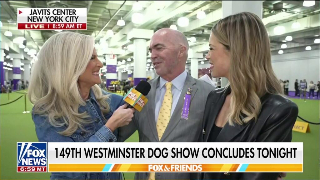 Owners prepare to show their pets in the Westminster Kennel Club Dog Show